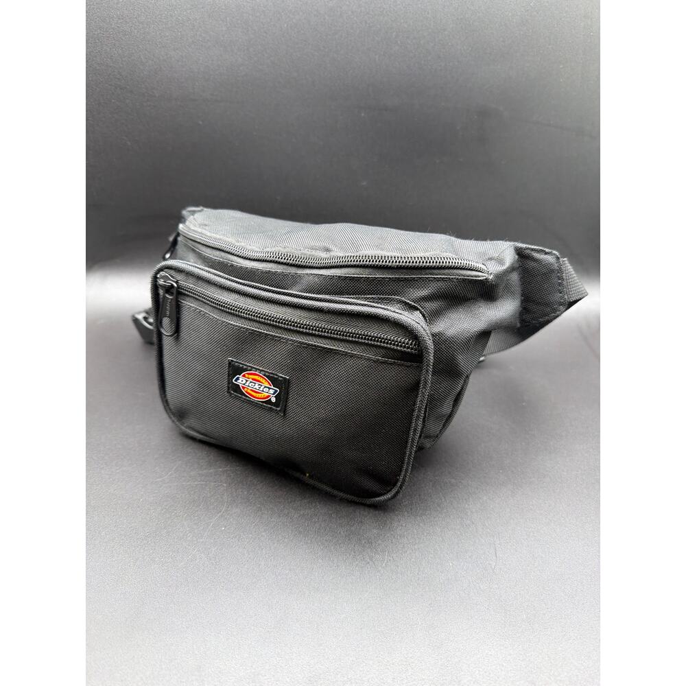 Dickies Black Fanny Pack Waist Bag Crossbody Utility Belt Bag Workwear
